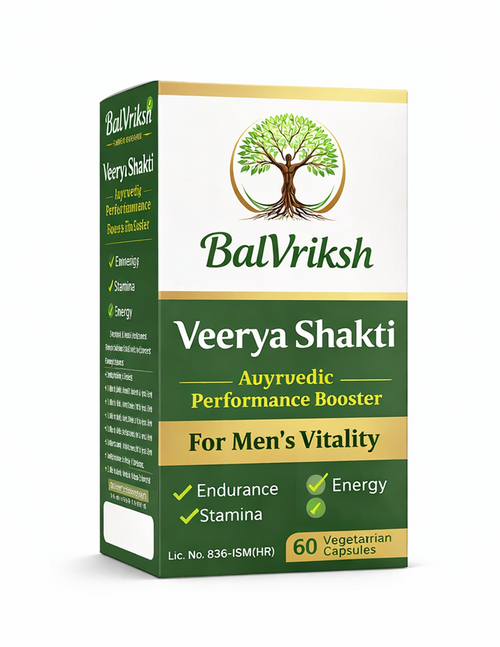 Veerya Shakti Capsule Ayurvedic Performance Booster for Men’s Vitality
